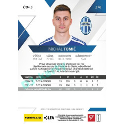 2022/23 Sportzoo Fortuna Liga 2. série #276 Michal Tomič