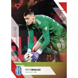 2022/23 Sportzoo Fortuna Liga 2. série #271 Petr Mikulec Red xx/49