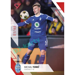 2022/23 Sportzoo Fortuna Liga 2. série #276 Michal Tomič Red xx/49