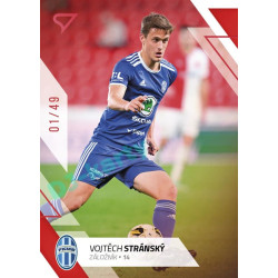 2022/23 Sportzoo Fortuna Liga 2. série #281 Vojtěch Stránský Red xx/49