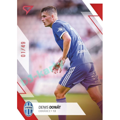 2022/23 Sportzoo Fortuna Liga 2. série #273 Denis Donát Red xx/49