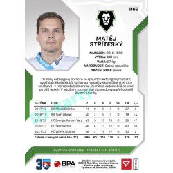 2022/23 Sportzoo ELH 1. série #062 Matěj Stříteský