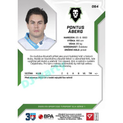 2022/23 Sportzoo ELH 1. série #064 Pontus Aberg