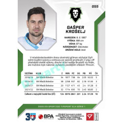 2022/23 Sportzoo ELH 1. série #055 Gašper Krošelj