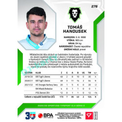 2022/23 Sportzoo ELH 2. série #278 Tomáš Hanousek