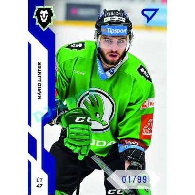 2022/23 Sportzoo ELH 2. série #282 Mário Lunter Blue xx/99