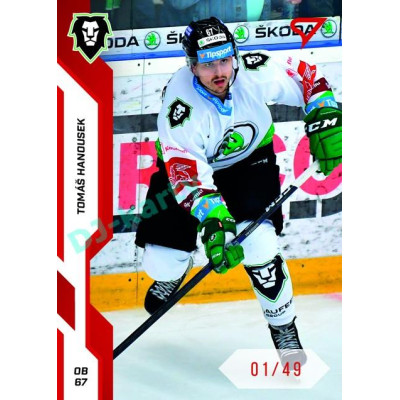 2022/23 Sportzoo ELH 2. série #278 Tomáš Hanousek Red xx/49