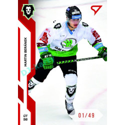 2022/23 Sportzoo ELH 2. série #279 Martin Beránek Red xx/49