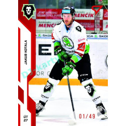 2022/23 Sportzoo ELH 2. série #281 Jakub Kotala Red xx/49