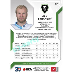 2022/23 Sportzoo ELH 1. série #071 Jan Stránský
