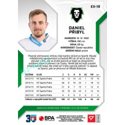 2022/23 Sportzoo ELH Extended #EX-19 Daniel Přibyl