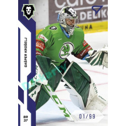 2022/23 Sportzoo ELH 1. série #055 Gašper Krošelj Blue xx/99