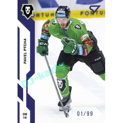 2022/23 Sportzoo ELH 1. série #061 Pavel Pýcha Blue xx/99