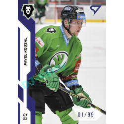 2022/23 Sportzoo ELH 1. série #068 Pavel Kousal Blue xx/99