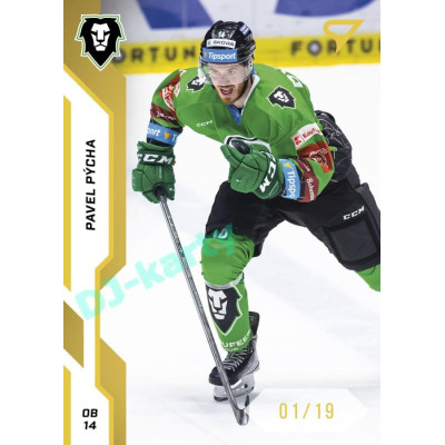 2022/23 Sportzoo ELH 1. série #061 Pavel Pýcha Gold xx/19