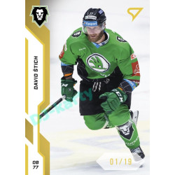 2022/23 Sportzoo ELH 1. série #063 David Štich Gold xx/19