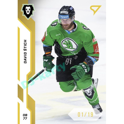 2022/23 Sportzoo ELH 1. série #063 David Štich Gold xx/19
