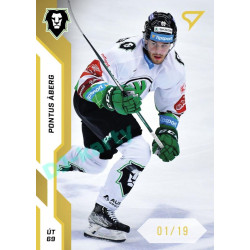 2022/23 Sportzoo ELH 1. série #064 Pontus Aberg Gold xx/19
