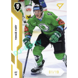 2022/23 Sportzoo ELH 1. série #067 Tomáš Fořt Gold xx/19