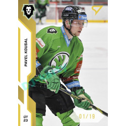 2022/23 Sportzoo ELH 1. série #068 Pavel Kousal Gold xx/19