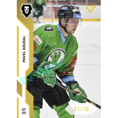 2022/23 Sportzoo ELH 1. série #068 Pavel Kousal Gold xx/19