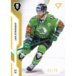 2022/23 Sportzoo ELH 1. série #071 Jan Stránský Gold xx/19