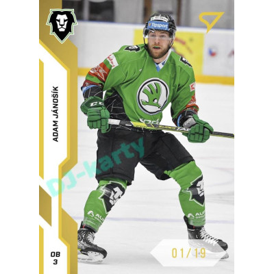 2022/23 Sportzoo ELH 1. série #057 Adam Jánošík Gold xx/19