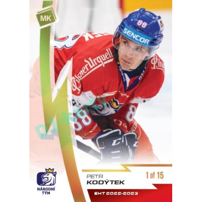 2023 MK reprezentace #09 Petr Kodýtek Gold parallel 1 of 15