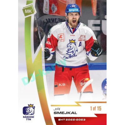 2023 MK reprezentace #12 Jiří Smejkal Gold parallel 1 of 15