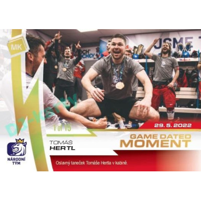 2023 MK reprezentace #49 Tomáš Hertl Gold parallel 1 of 15