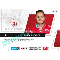 2021/22 Sportzoo TIPSPORT ELH 2. série #NC-01 Marek Mazanec Net Cam