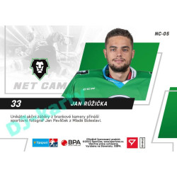 2021/22 Sportzoo TIPSPORT ELH 2. série #NC-05 Jan Růžička Net Cam