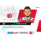 2021/22 Sportzoo TIPSPORT ELH 2. série #NC-08 Milan Klouček Net Cam