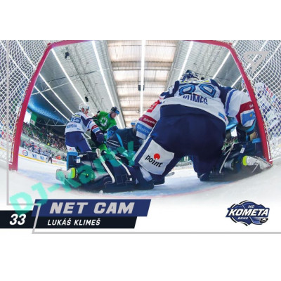 2021/22 Sportzoo TIPSPORT ELH 2. série #NC-10 Lukáš Klimeš Net Cam