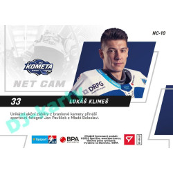 2021/22 Sportzoo TIPSPORT ELH 2. série #NC-10 Lukáš Klimeš Net Cam