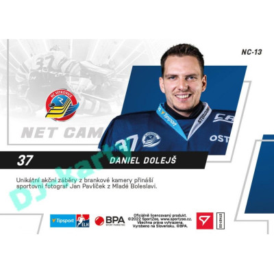 2021/22 Sportzoo TIPSPORT ELH 2. série #NC-13 Daniel Dolejš Net Cam