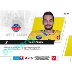 2021/22 Sportzoo TIPSPORT ELH 2. série #NC-17 Jan Strmeň Net Cam