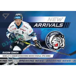 2024/25 Sportzoo ELH 1. serie #NA-17 Radim Šimek New Arrivals