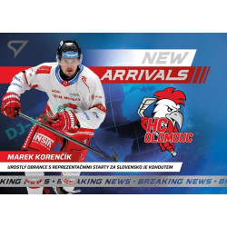 2024/25 Sportzoo ELH 1. serie #NA-25 Marek Korenčík New Arrivals