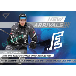 2024/25 Sportzoo ELH 1. serie #NA-28 Arttu Ilomäki New Arrivals