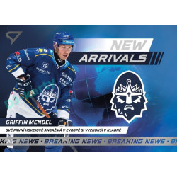2024/25 Sportzoo ELH 1. serie #NA-34 Griffin Mendel New Arrivals