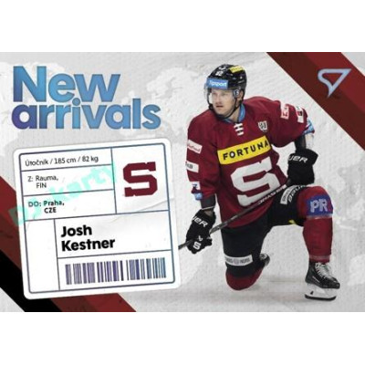 2023/24 Sportzoo ELH 1. série #NA-06 Josh Kestner New Arrival