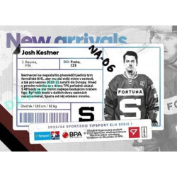 2023/24 Sportzoo ELH 1. série #NA-06 Josh Kestner New Arrival
