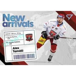 2023/24 Sportzoo ELH 1. série #NA-04 Alex Tamáši New Arrival