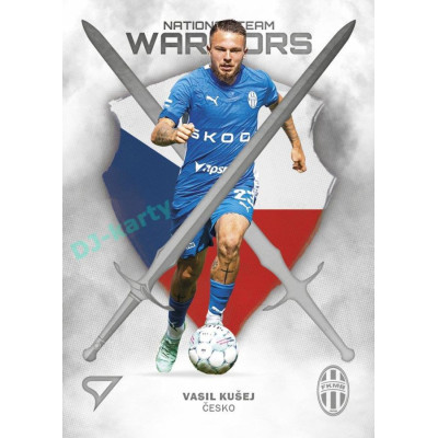 2023/24 Sportzoo Fortuna Liga 2. série #NW-32 Vasil Kušej National Team Warriors