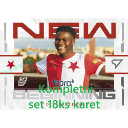 2024/25 Sportzoo Chance Liga 2. série kompletní set 18ks New Beginning