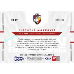 2024/25 Sportzoo Chance Liga 2. série #NB-07 Svetozar Marković New Beginning