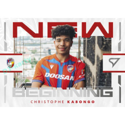 2024/25 Sportzoo Chance Liga 2. série #NB-09 Christophe Kabongo New Beginning