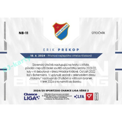 2024/25 Sportzoo Chance Liga 2. série #NB-11 Erik Prekop New Beginning