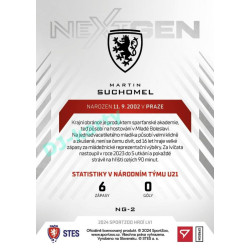 2024 Sportzoo HRDÍ LVI #NG-2 Martin Suchomel Next Gen